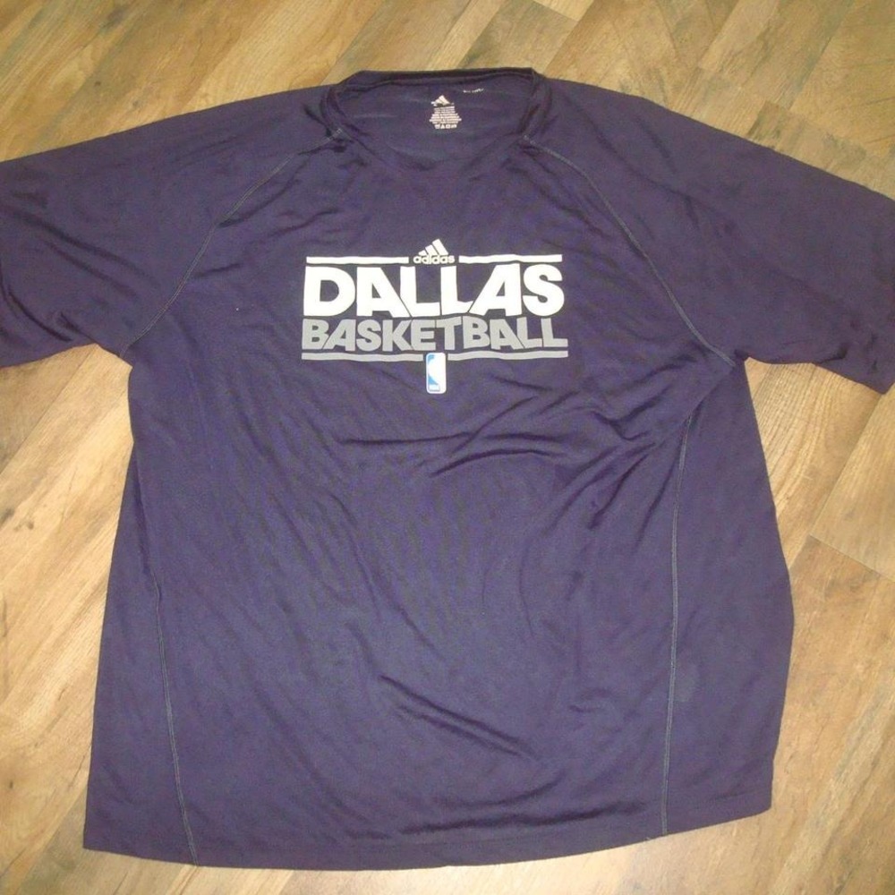 DALLAS MAVERICKS MAVS ADIDAS‎ XL VINTAGE SHIRT 00S Y2K G6